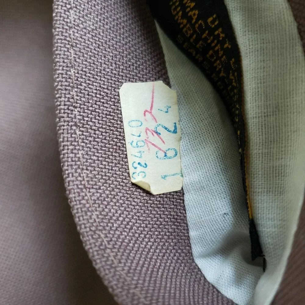 Vintage Sears Roebuck & Co Suit Vest Mens 40 Purple Reversible Formal Wedding